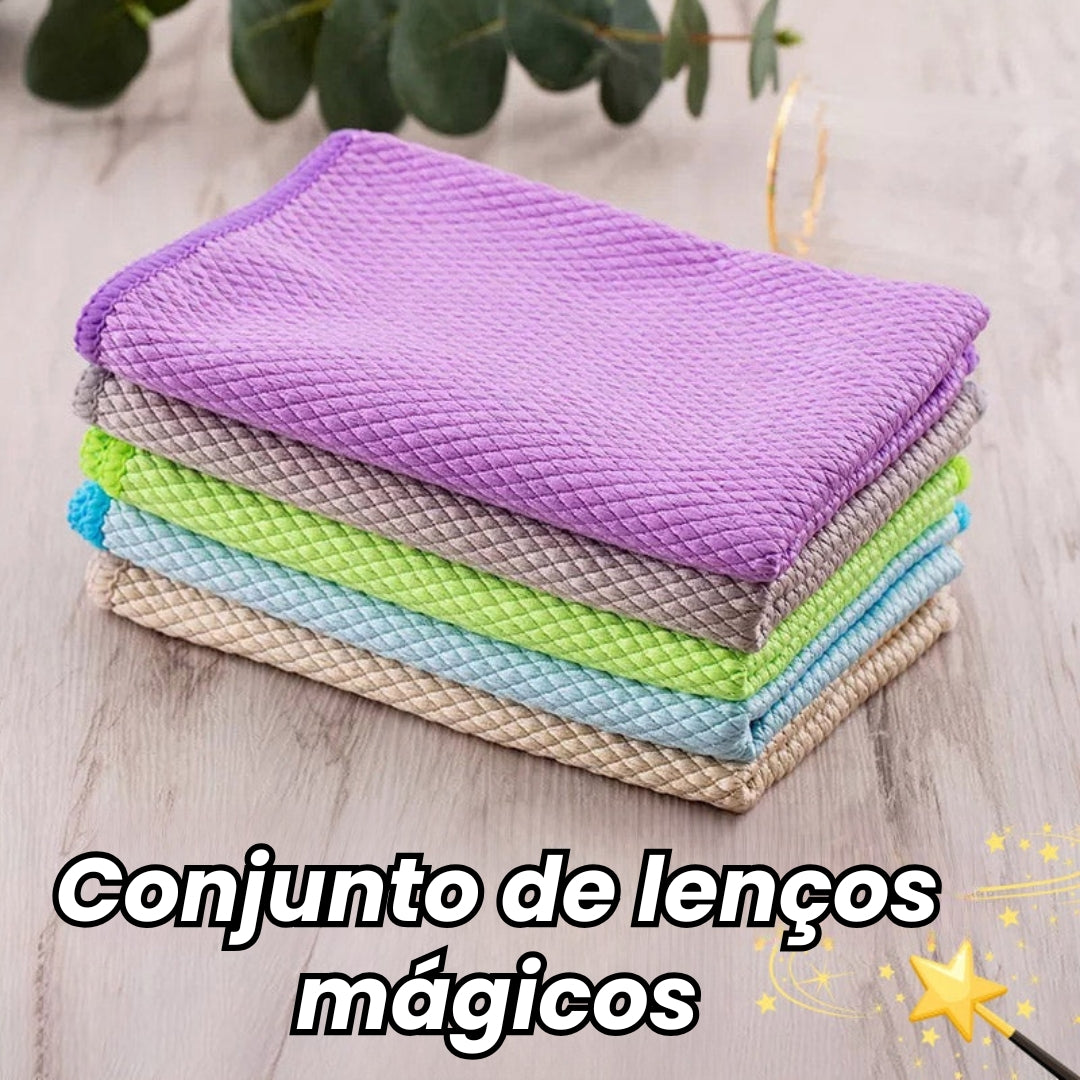 Conjunto de lenços mágicos
