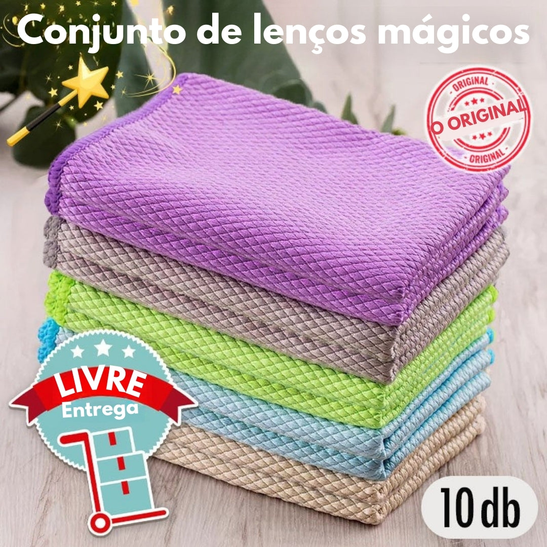 Conjunto de lenços mágicos