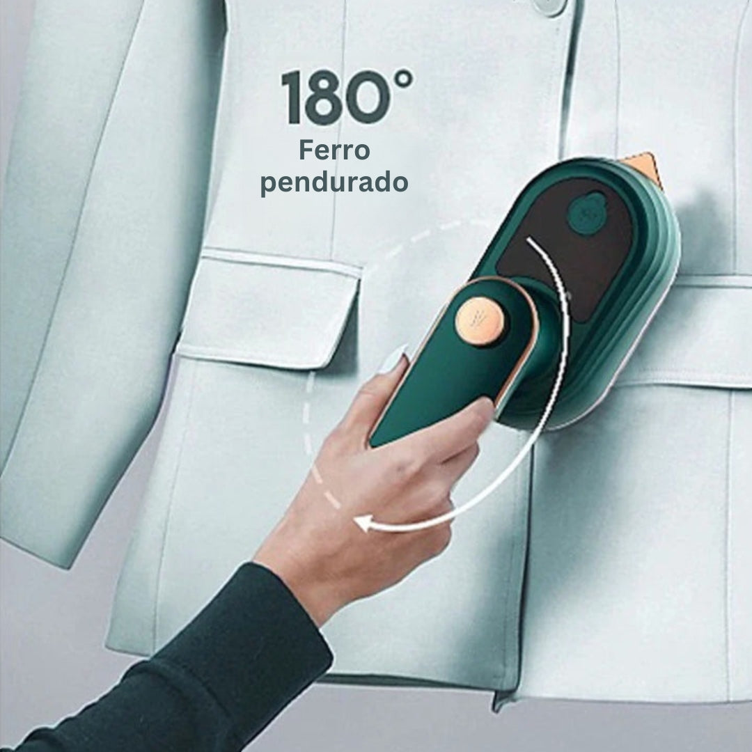Globetrek° MicroIron: Mini Ferro de passar roupa portátil