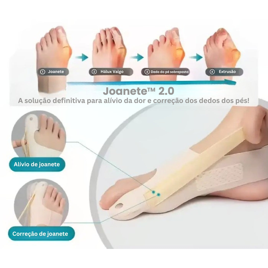 Bunion™ 2.0: As meias corretoras originais para joanetes