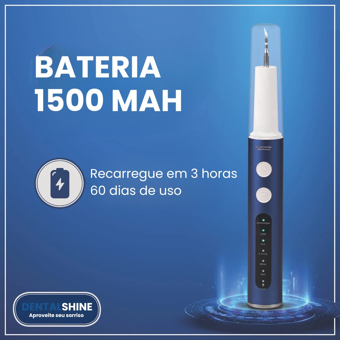 Um sorriso mais branco e uma boca mais saudável, novo raspador ultrassónico Dentalshine!