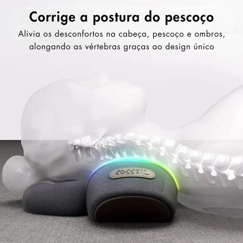 FisioRest Massageador de pescoço 3 em 1