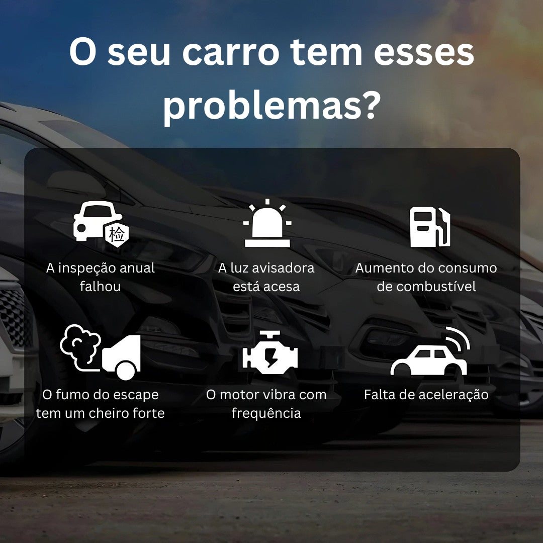 (1 + 1 GRÁTIS) EcoKatalys | Limpador de conversor catalítico para carro