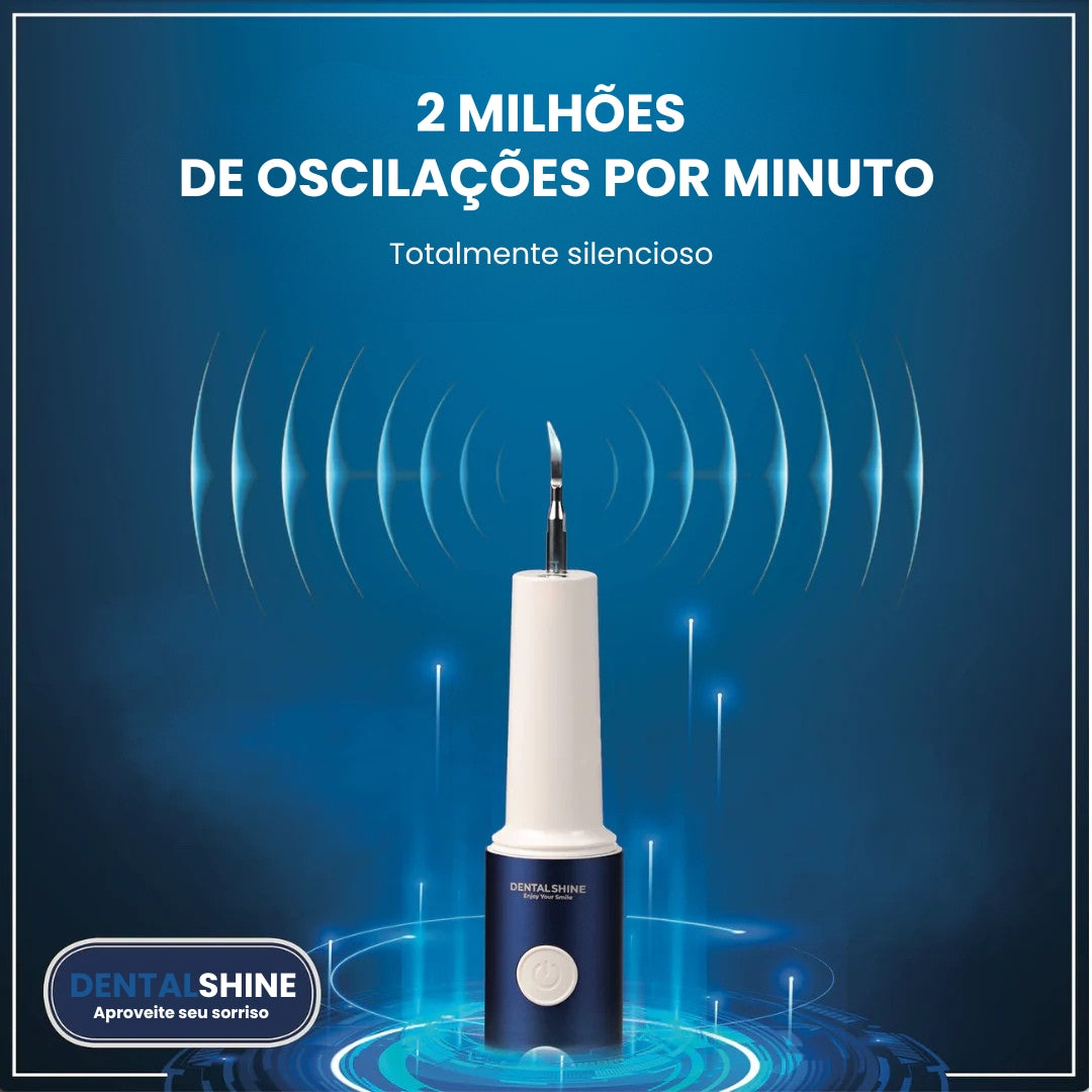 Um sorriso mais branco e uma boca mais saudável, novo raspador ultrassónico Dentalshine!