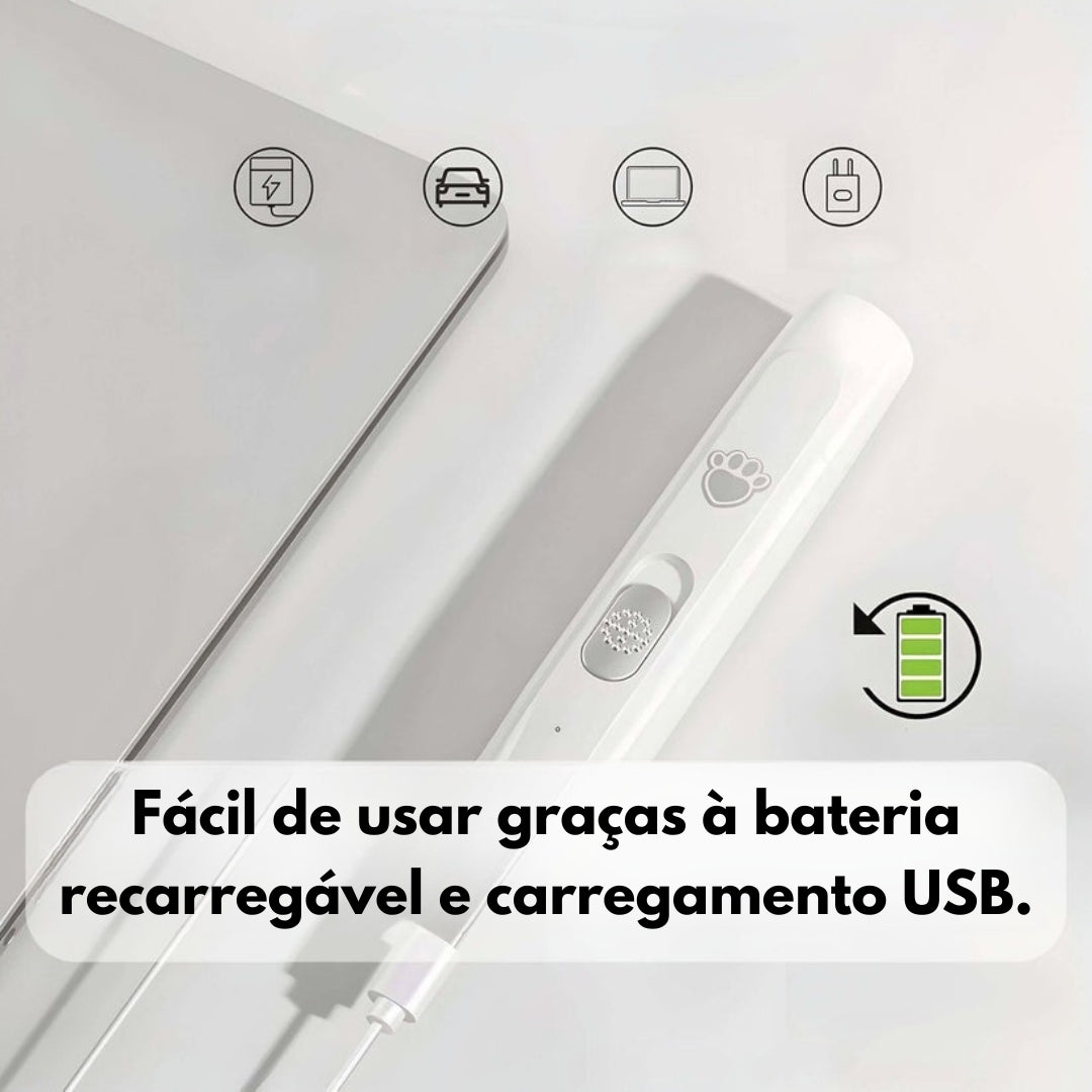 Mepezo- Lima de Unhas Elétrica para Cães e Gatos