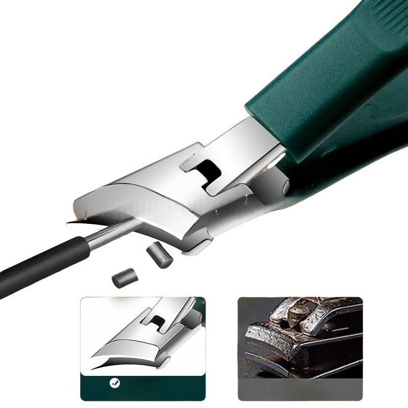 Corta-unhas chanfrado em forma de bico de águia