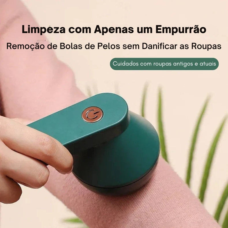 Farbric Shaver Um removedor de fiapos elétrico portátil - recarregável