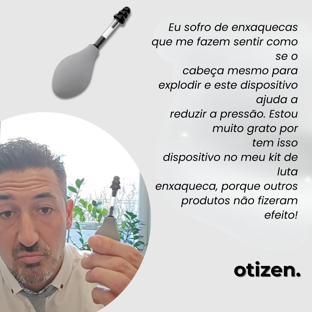 Otizen - Dispositivo para alívio de tensão e pressão na cabeça