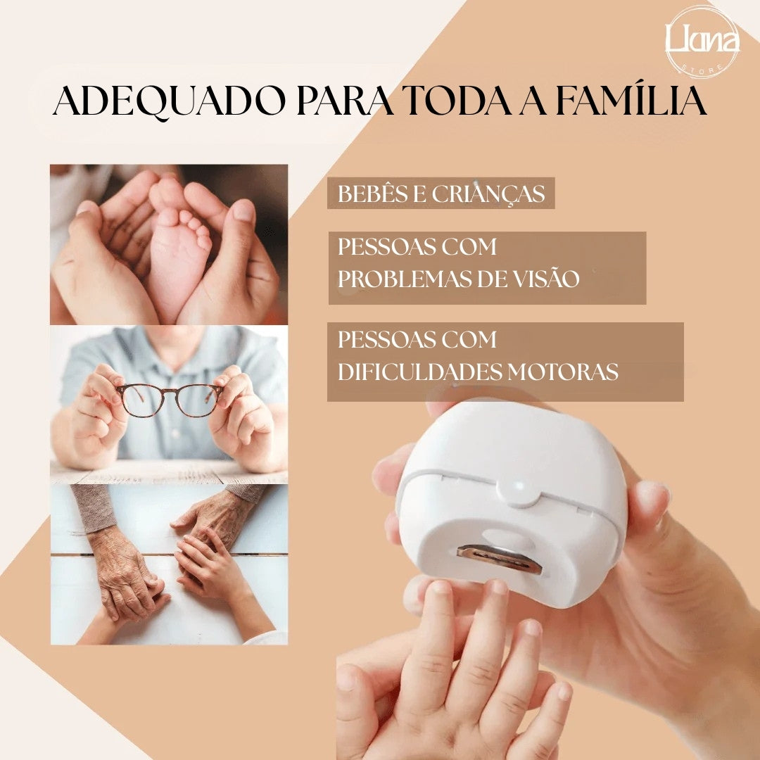 Corta-unhas elétrico multifuncional - NailPro™