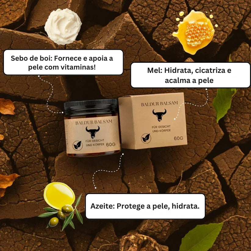 Baldur Balsam – para uma pele forte, sem rugas e regenerada!