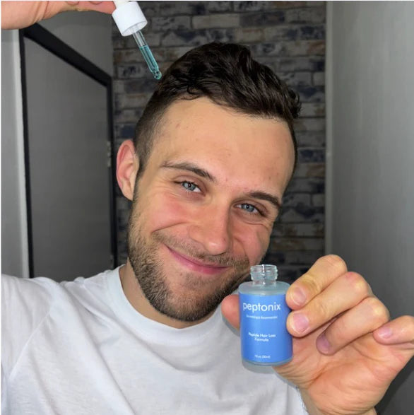 Ingredientes clinicamente comprovados para o crescimento capilar masculino