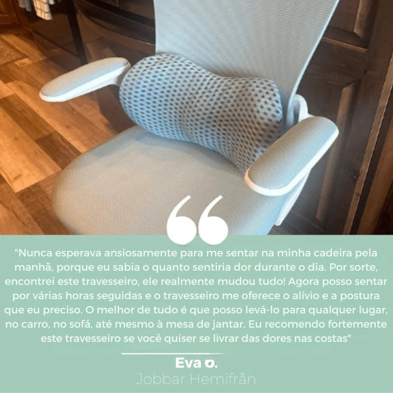 The Comfort Pillow™ - O salvador para a parte inferior das costas