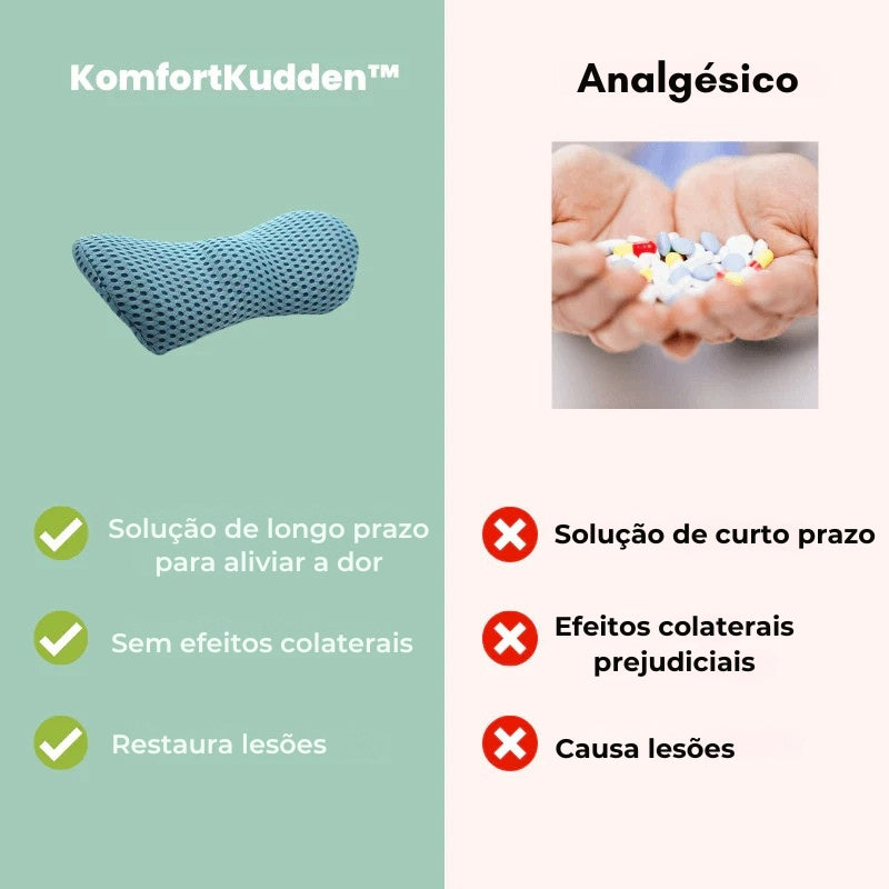 The Comfort Pillow™ - O salvador para a parte inferior das costas