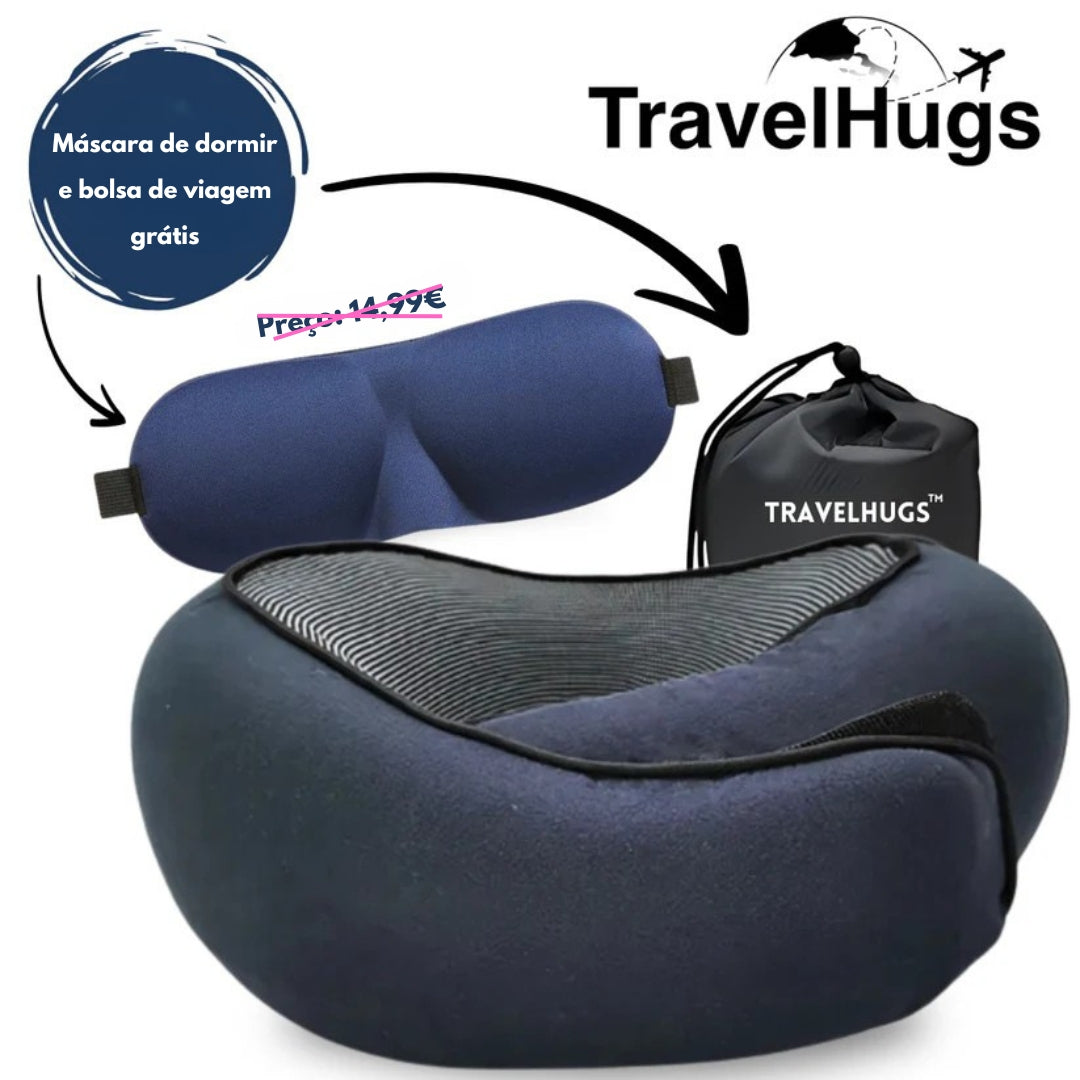 Travesseiro de pescoço Travel Hugs