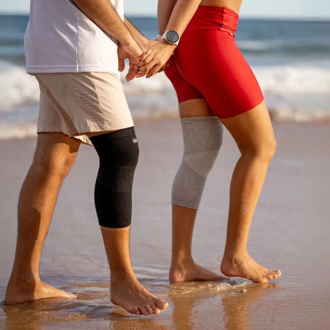 Joelheira de bambu premium Vitaliskraft