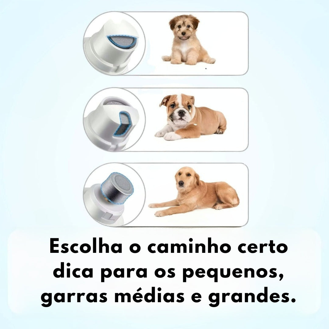 Mepezo- Lima de Unhas Elétrica para Cães e Gatos