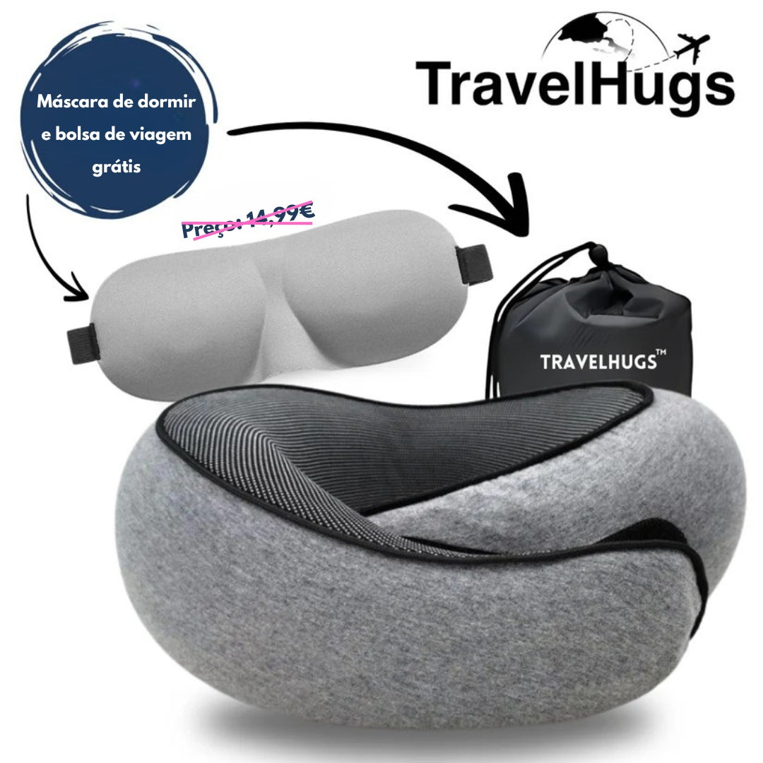 Travesseiro de pescoço Travel Hugs