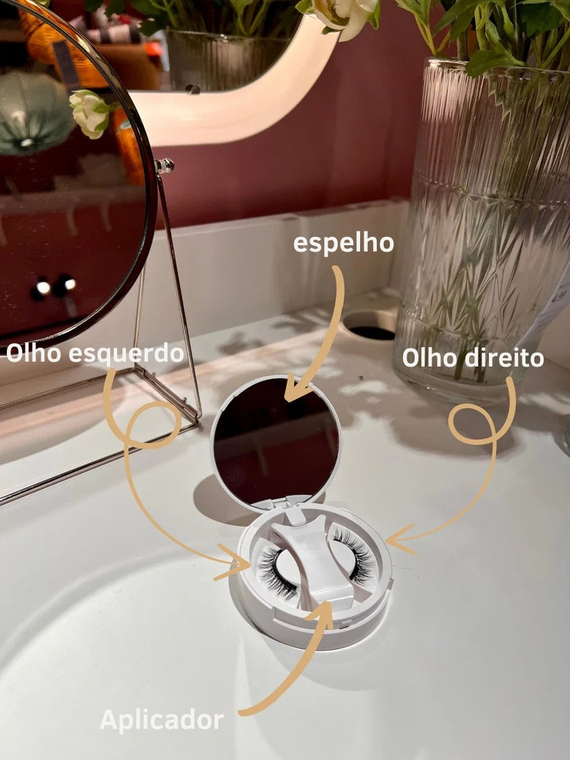 Cílios Magnéticos™ | Chega de confusão com cola!
