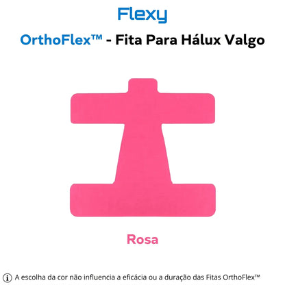 Embalagem com 10 - OrthoFlex – Fita para Hálux Valgo