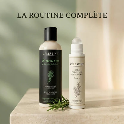 Champô de Alecrim e Queratina para um Cabelo Mais Espesso