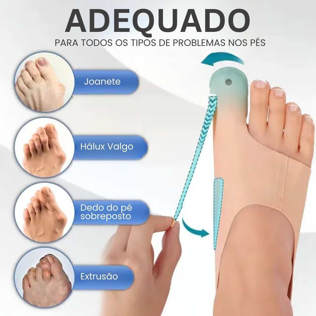 Bunion™ 2.0: As meias corretoras originais para joanetes