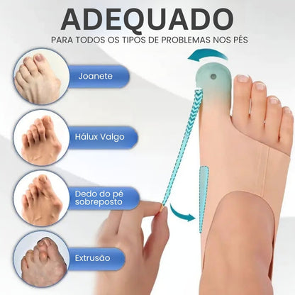 Bunion™ 2.0: As meias corretoras originais para joanetes