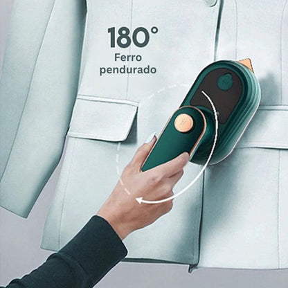Globetrek° MicroIron: Mini Ferro de passar roupa portátil
