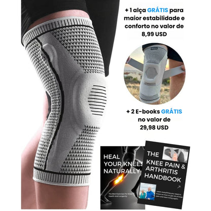 Alivie instantaneamente a dor no joelho sem cirurgia ou injeções com o Limitless Knee Pro™