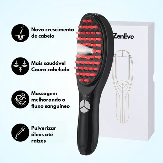 Mepezo- Escova 4 em 1 com terapia de luz