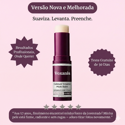 Bálsamo antirrugas com colagénio e cálcio