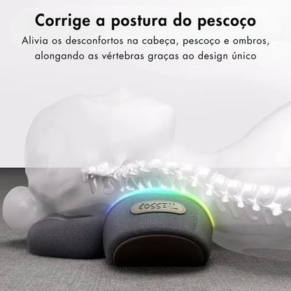 FisioRest Massageador de pescoço 3 em 1