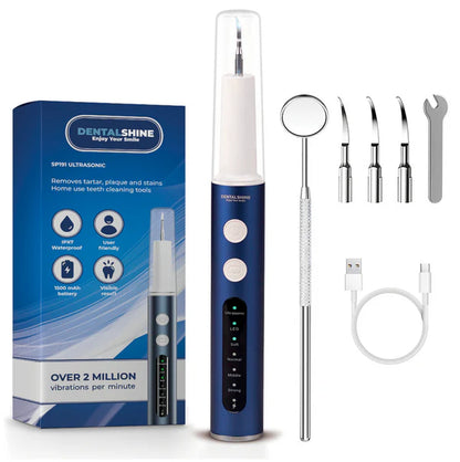 Um sorriso mais branco e uma boca mais saudável, novo raspador ultrassónico Dentalshine!