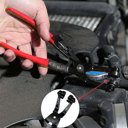 (9 peças) - Conjunto de alicates para abraçadeiras de mangueira - Braço comprido