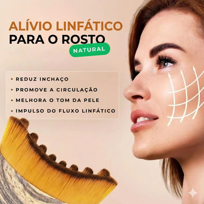 Escova de massagem linfática