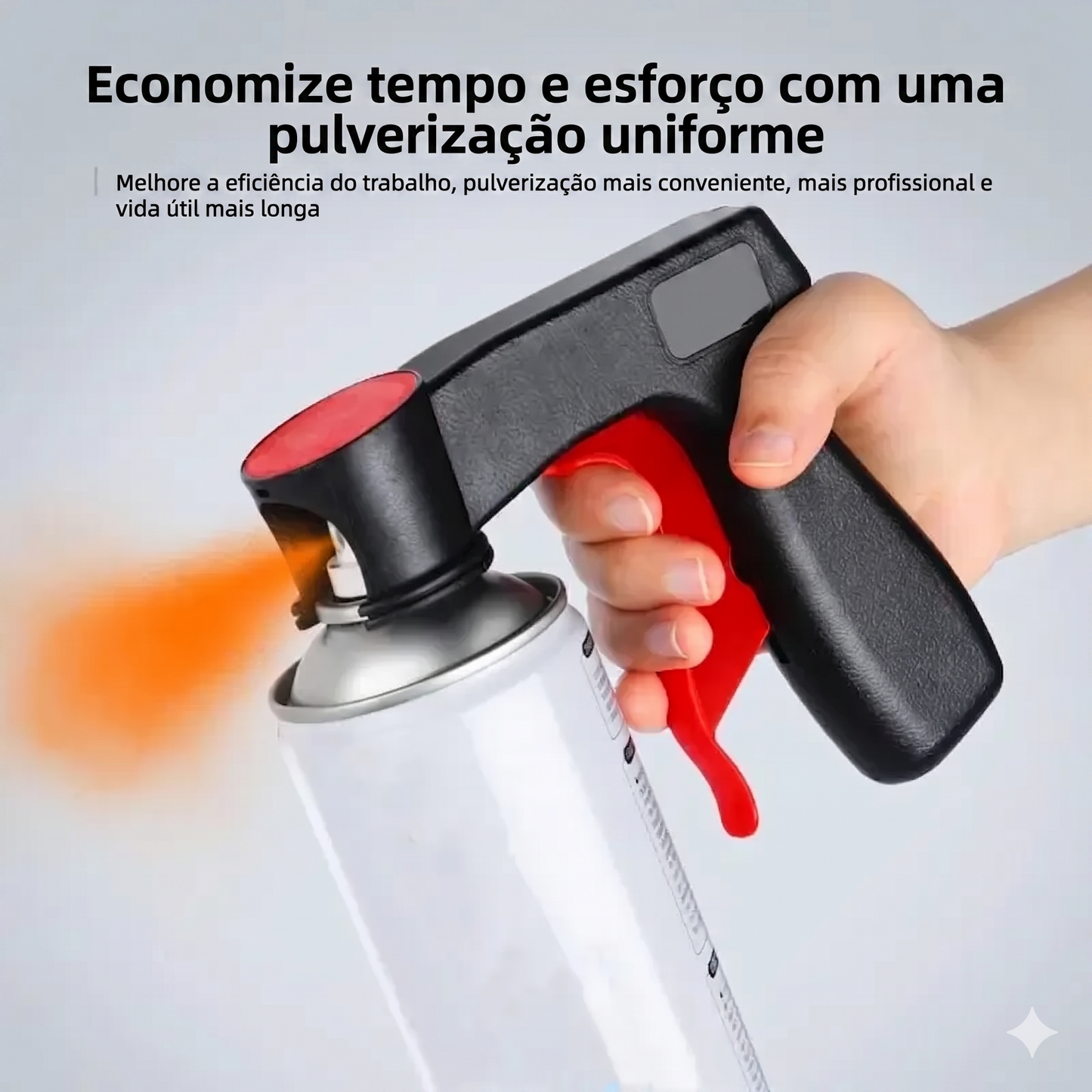 Aplicação Precisa Pistola de Pulverização com Cabo Ergonómico