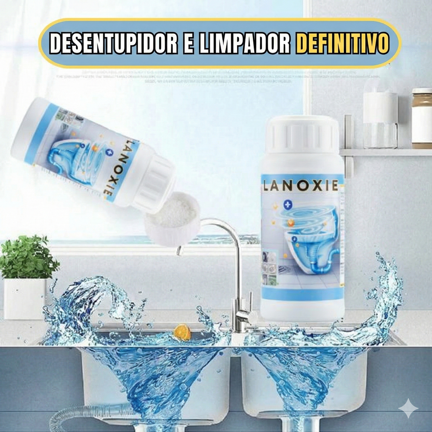 Desentupidor de esgotos LANOXIE Pro™