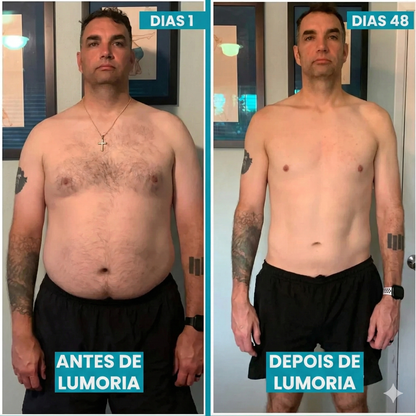 Lumoria® 2.0 | Corrija a sua postura, comprima os seus abdominais, transforme a sua aparência.
