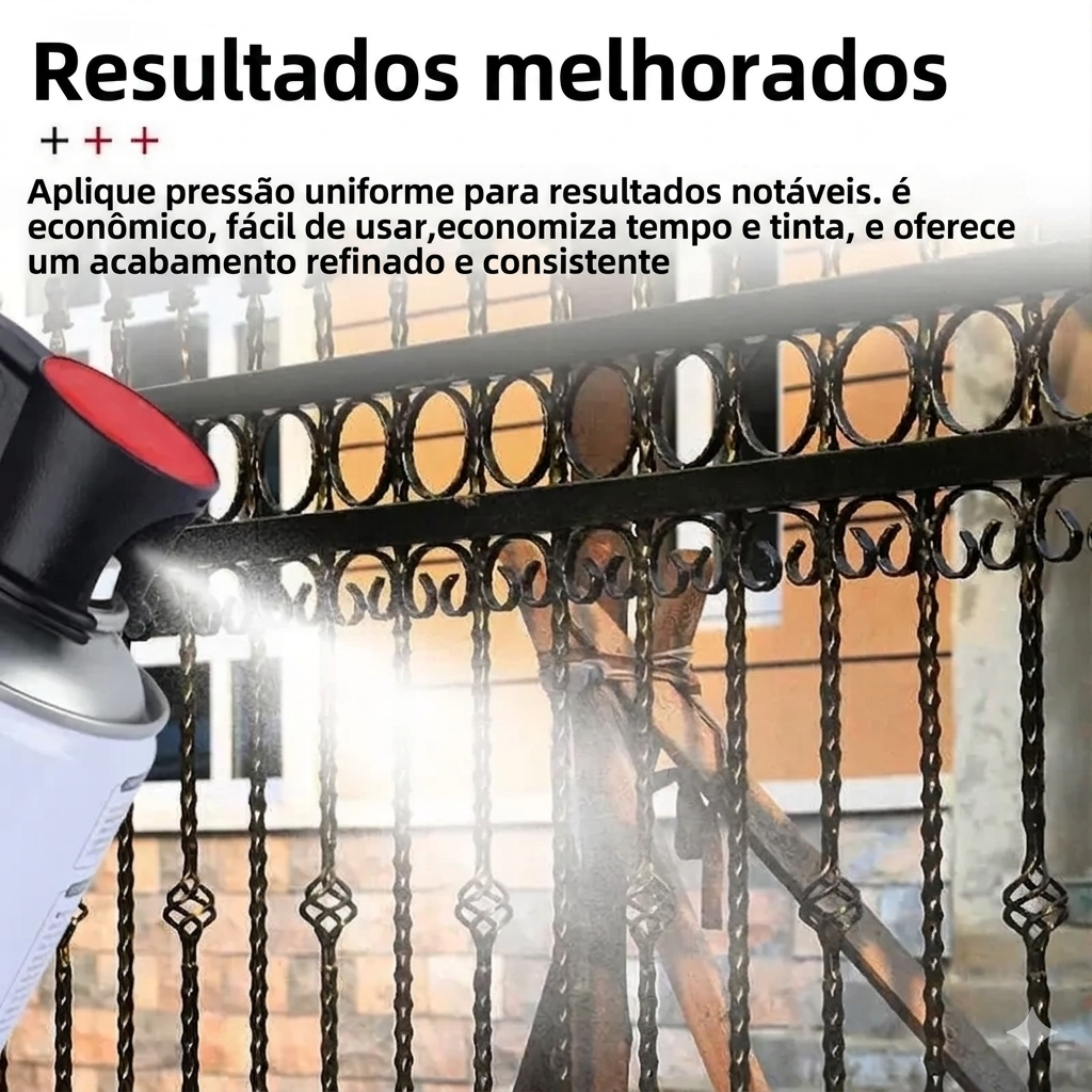 Aplicação Precisa Pistola de Pulverização com Cabo Ergonómico