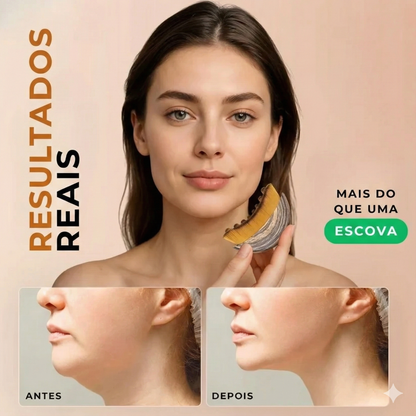 Escova de massagem linfática