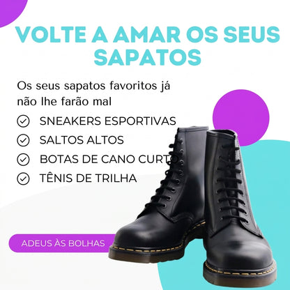 Protetores de calcanhar terapêuticos e respiráveis- PharmaToe
