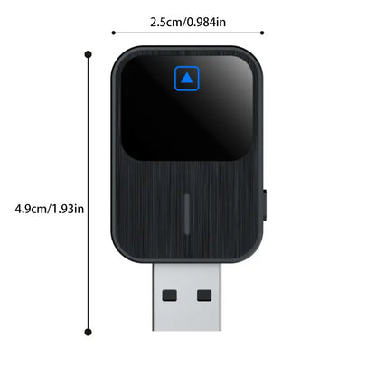 Adaptador Wireless 2 em 1 CarPlay e Android Auto Ponteira USB