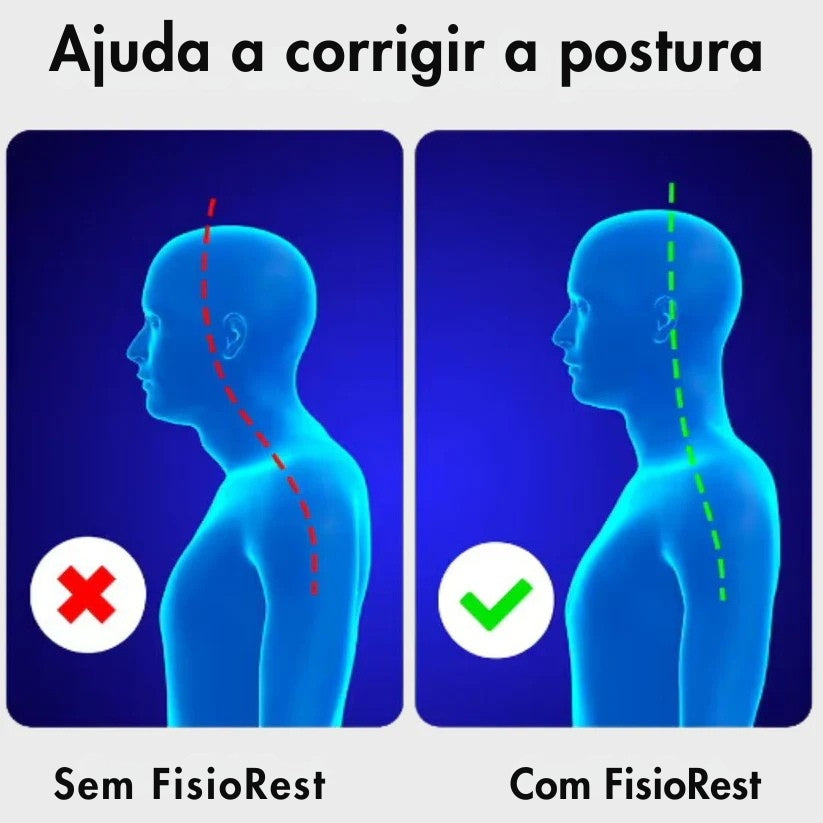 FisioRest Massageador de pescoço 3 em 1