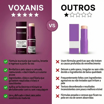 Bálsamo antirrugas com colagénio e cálcio