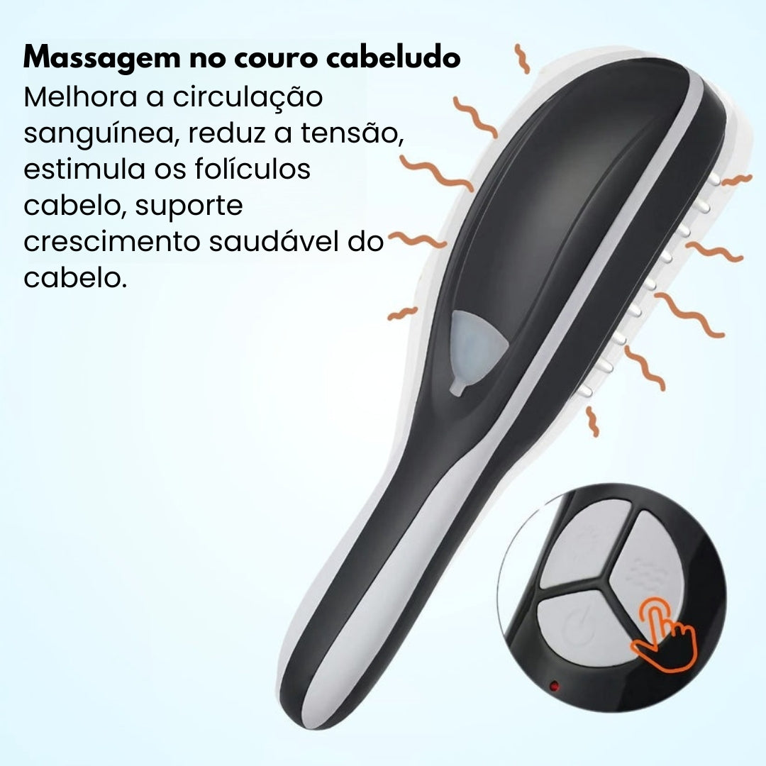 Mepezo- Escova 4 em 1 com terapia de luz