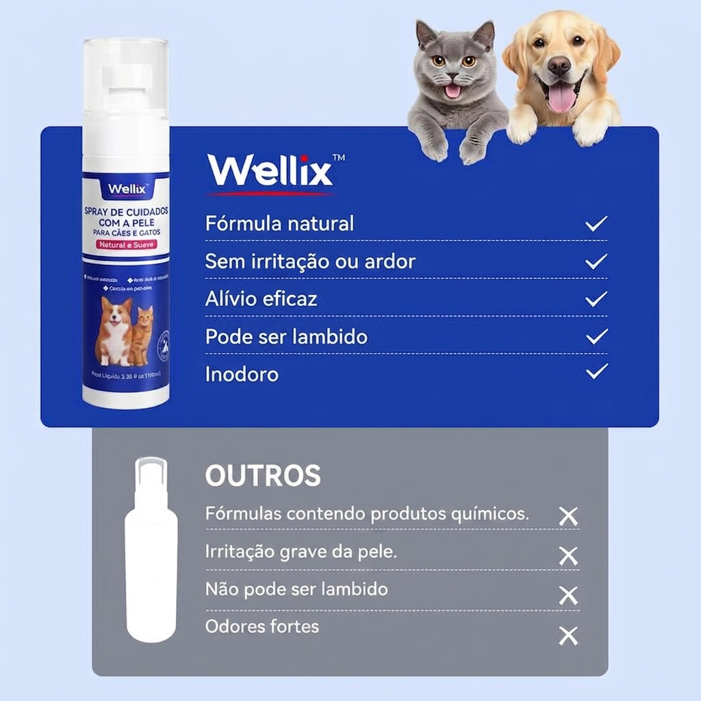 Spray Anticoceira para Animais de Estimação com Fórmula Vegetal – 80 ml