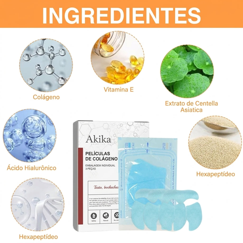 Máscara de Colagénio | Biocolagénio Marinho 100% Puro