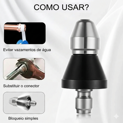 Bocal de alta pressão para ferramenta de limpeza de esgotos MEPEZOO™