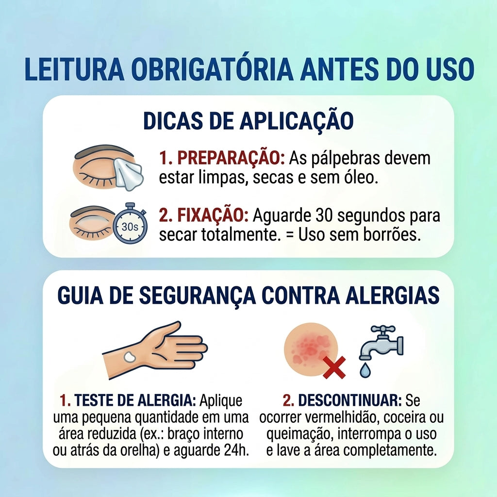 Delineador à Prova D'Água Com Ponta Grossa Para Olhos Definidos
