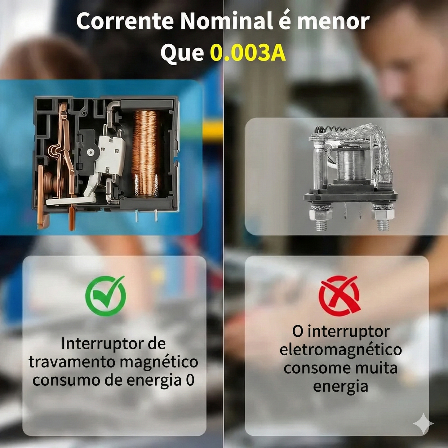 Interruptor remoto de desconexão da bateria