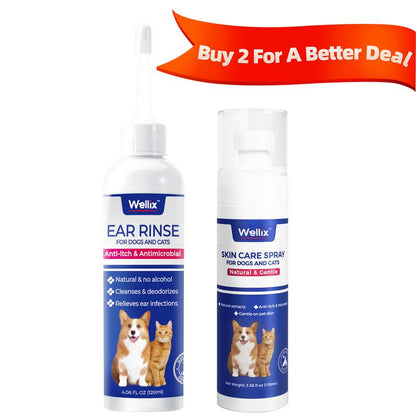 Spray Anticoceira para Animais de Estimação com Fórmula Vegetal – 80 ml